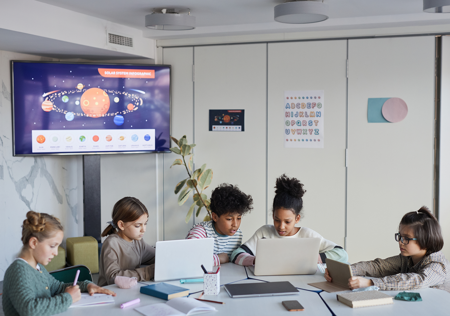 digischerm in klas